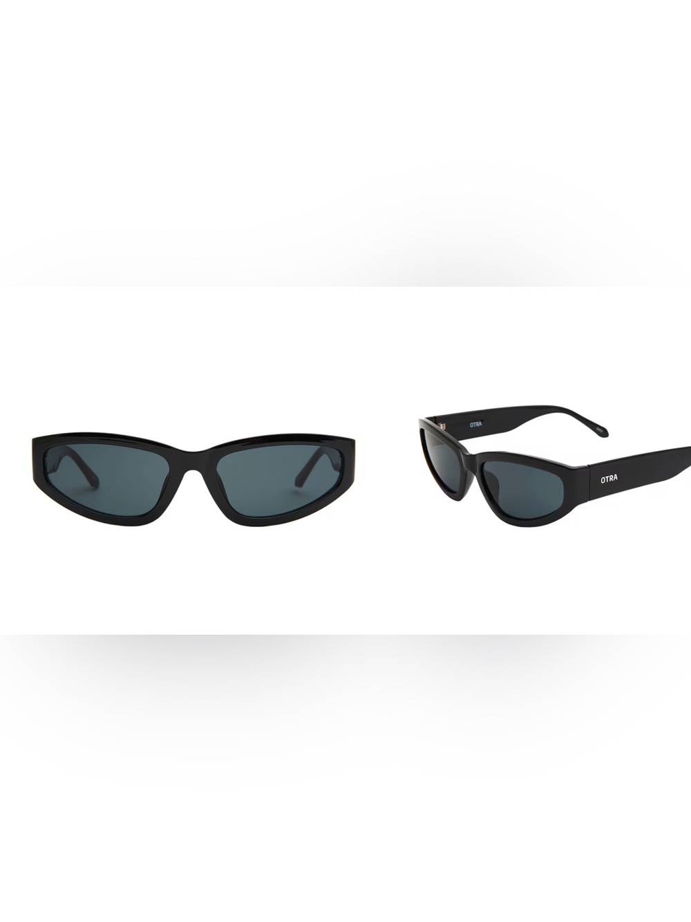 OTRA Black Slim Sunglasses for Women